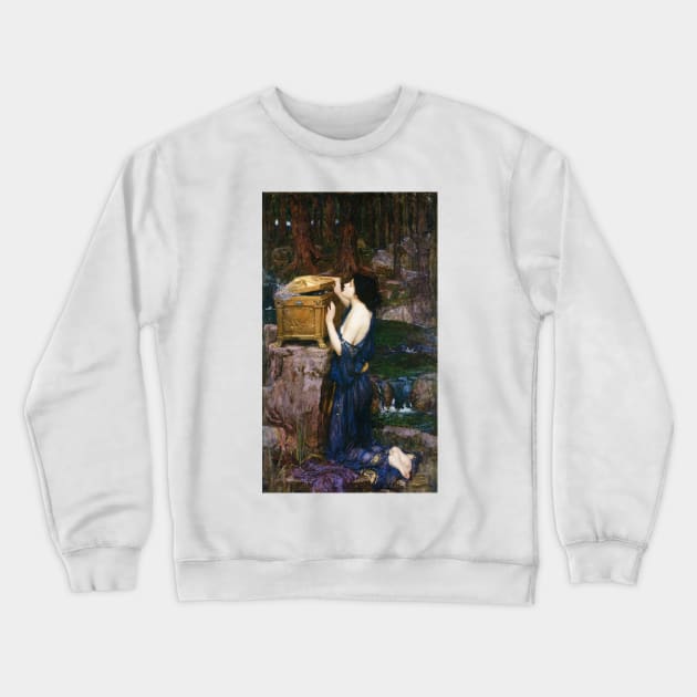 Pandora, John William Waterhouse 1896 Crewneck Sweatshirt by immortalpeaches